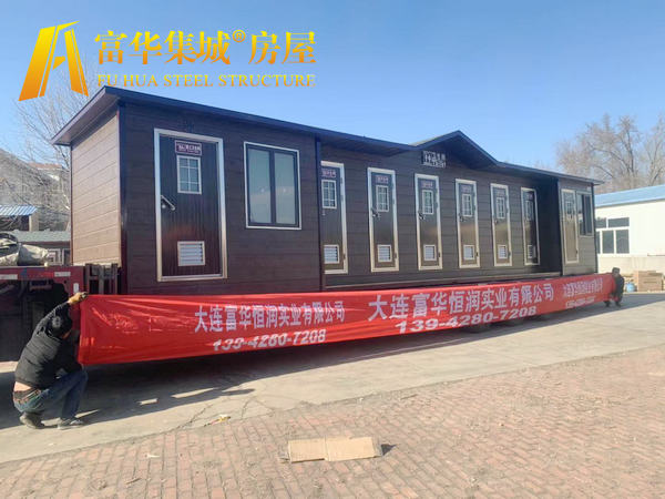 玉林富华恒润实业承接新疆博湖县生态公厕项目